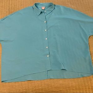 Chico’s Womens size 3X oversized button down blouse
